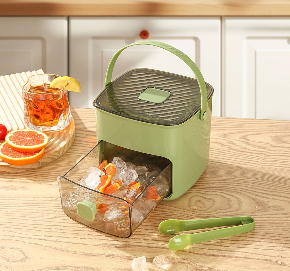 🧊❄️Ice cup / Ice Cube Tray with Lid and Bin – Make Ice-Making Simple