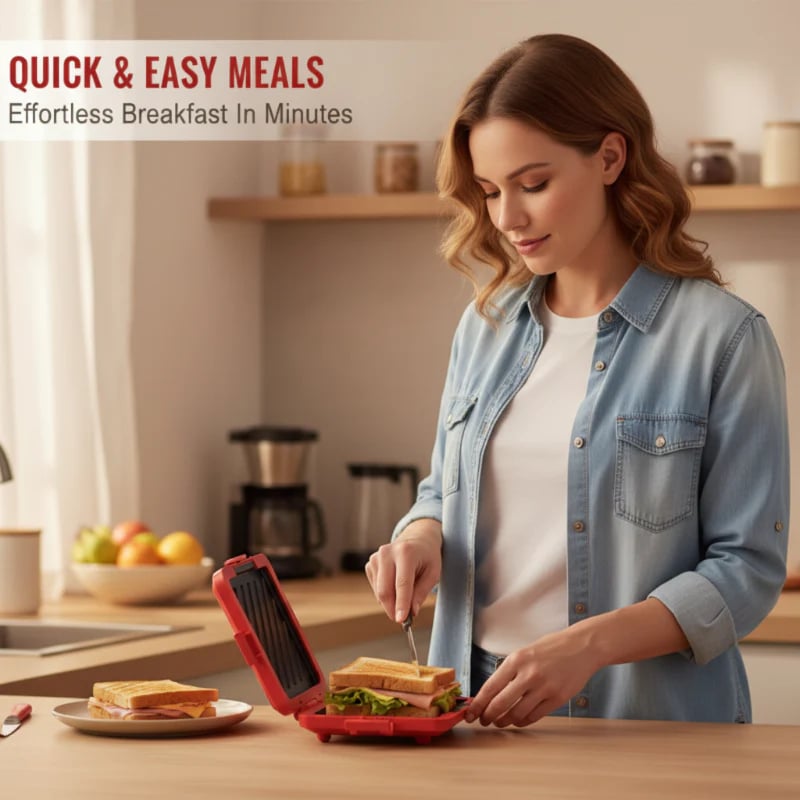 🔥🔥Microwave Toaster & Sandwich Maker For Fast Cooking