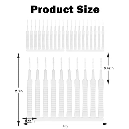 30 Counts Shower Head Cleaning Brush, Multi-Function Small Gap Shower Head Cleaner Picks, Gap Hole Anti-Clogging Clean Brushes for Shower Phone Hole Household Items