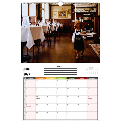 ✨ Funny Dachshund Wall Calendar 2027