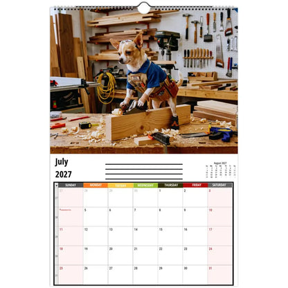 Funny Chihuahuas Wall Calendar 2027