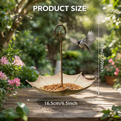🐦Mini Umbrella Bird Feeder — Whimsical Garden Charm