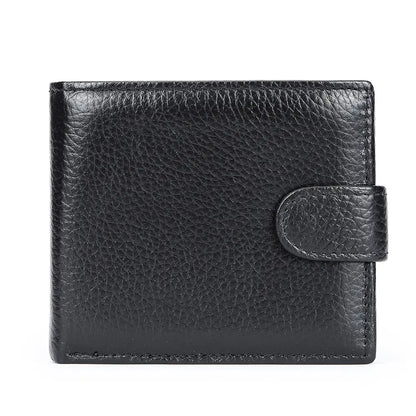 VINTAGE Top Grain Leather Bi-Fold Wallet – Classic Design, Ample Storage