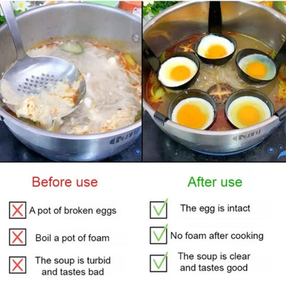 💥Buy 1 Get 1 Free💥Hanging Ear Poached Egg Molds🥚Save Time and Make Perfect Hard-Boiled Eggs