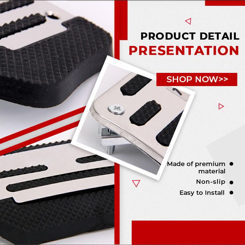 🚗 🔥 Car Anti-Skid Pedal - Secure Grip & Easy Install, Prevents Foot Slipping for Safe Driving ⚡📦