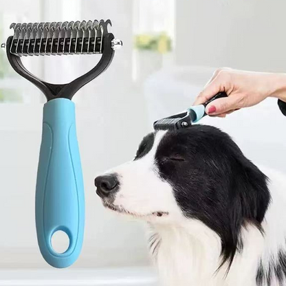⏰LAST DAY SALE:🔥Dual-Sided Pet Grooming Comb for Dogs & Cats