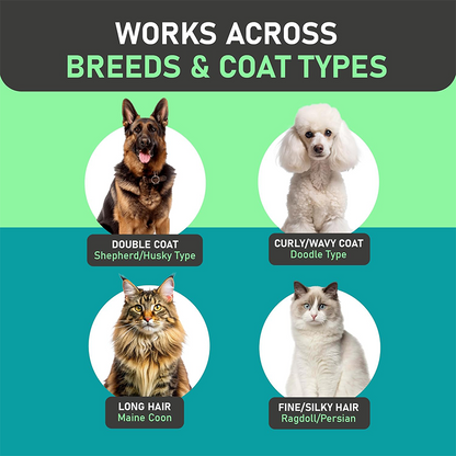 ⏰LAST DAY SALE:🔥Dual-Sided Pet Grooming Comb for Dogs & Cats