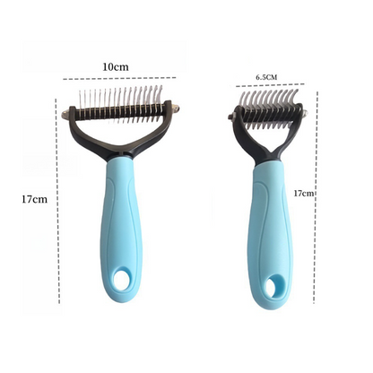 ⏰LAST DAY SALE:🔥Dual-Sided Pet Grooming Comb for Dogs & Cats