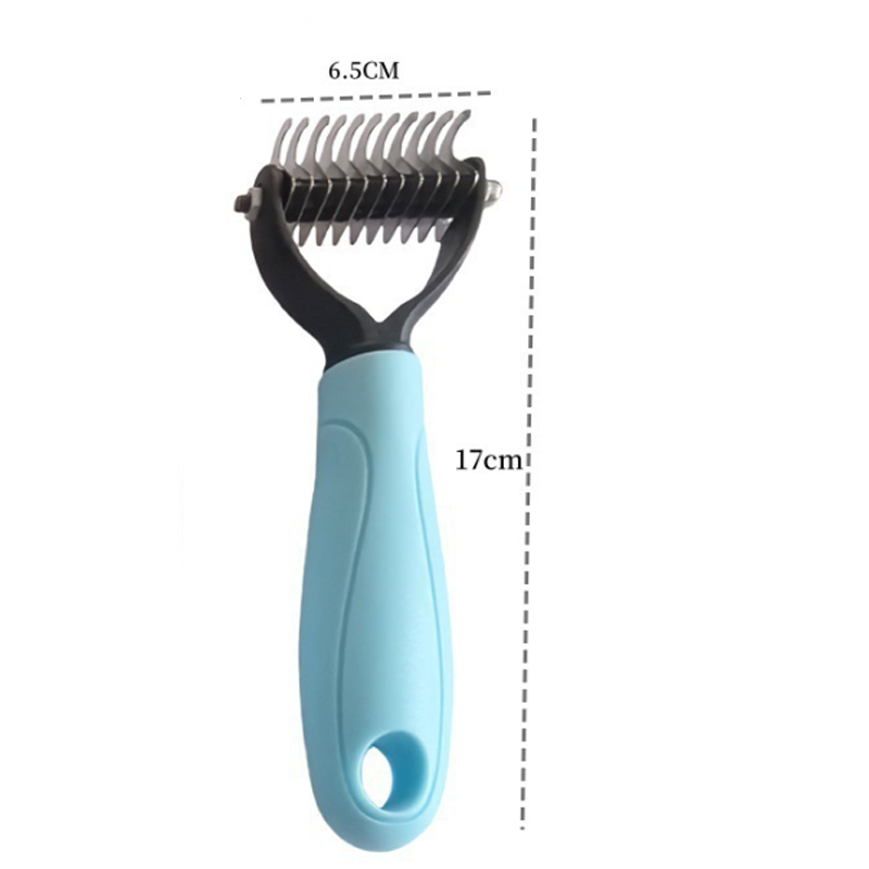 ⏰LAST DAY SALE:🔥Dual-Sided Pet Grooming Comb for Dogs & Cats