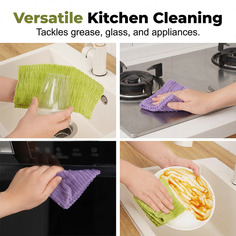 🏆Multipurpose Reusable Tear-Off Cleaning Cloth Roll