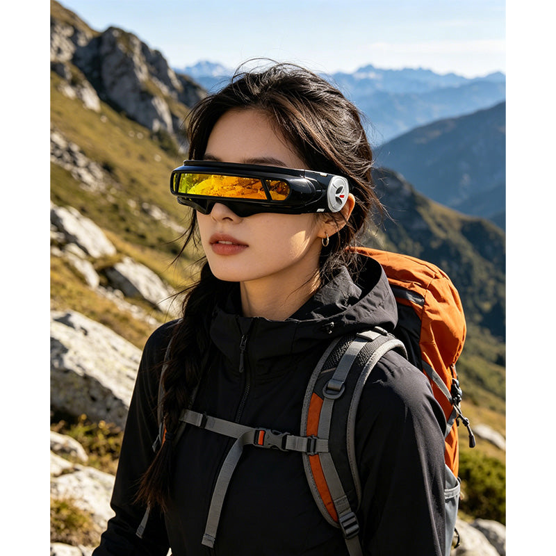 ⏰Retro Punk Irregular Shape UV400 Sunglasses