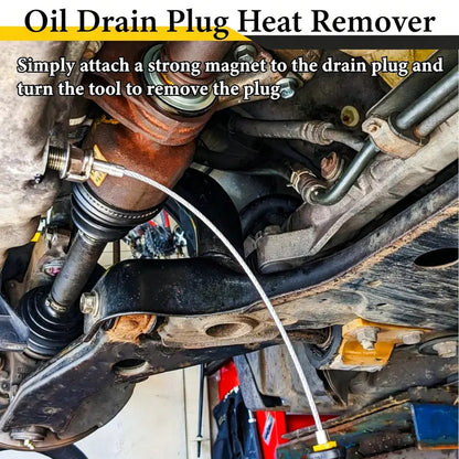 ⏰Magnetic Oil Drain Plug Removal Tool