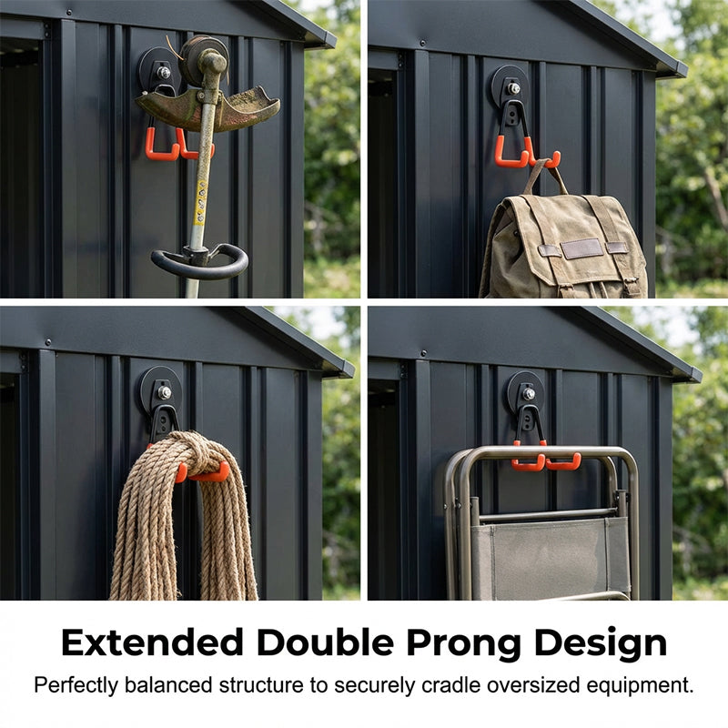 ⏰Heavy-Duty Magnetic Double-Claw Hook