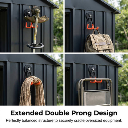 ⏰Heavy-Duty Magnetic Double-Claw Hook