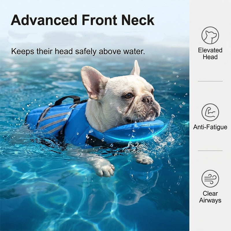 🥳2026 HOT SALE 49% OFF!💞50K+ SOLD!🐕👼Reflective Angel Wing Dog Life Jacket – High‑buoyancy, quick‑rescue handle & breathable mesh. Reflective strips for evening swims. Safe & adorable! 🌊✨