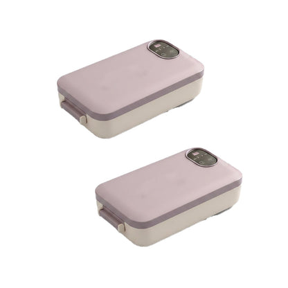 ✨ Portable Electric Lunch Box – Self-Heating, 7200mAh, 304 Stainless Steel 🔋