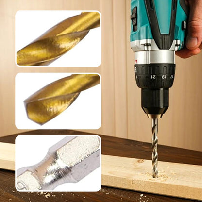 🔥 49% OFF Now 🛠️💥 13PCS Drill Bit Set – Multipurpose & Durable for Home Projects | No More Bit Hunting – All Sizes Included 📏