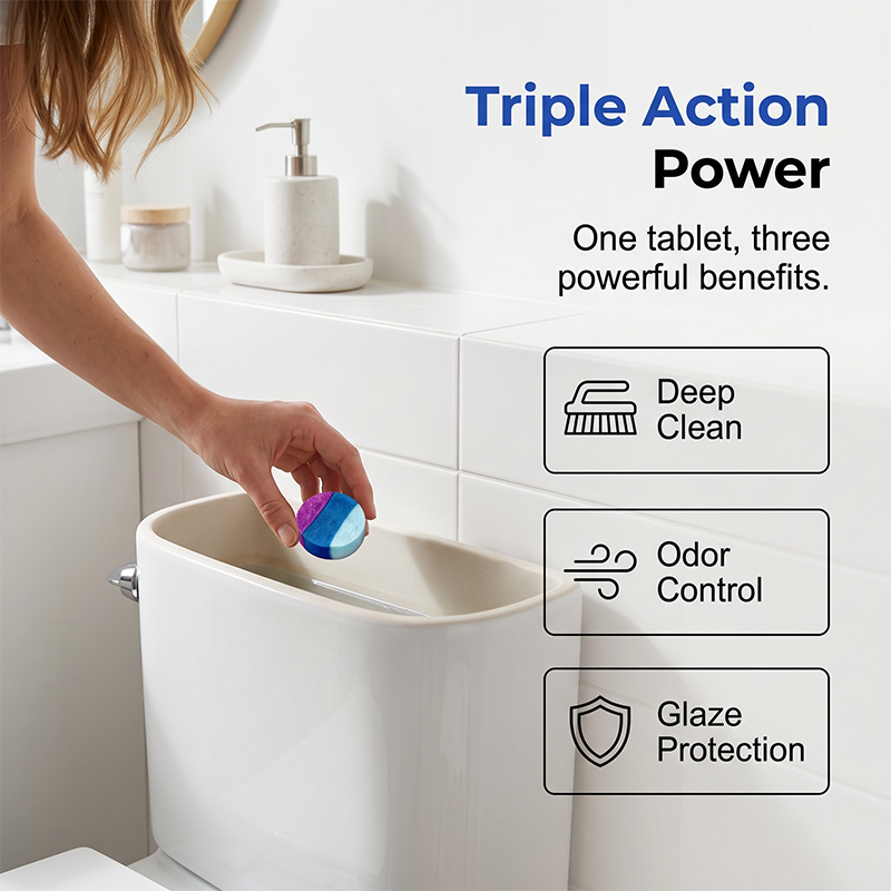 📣Limited Time Offer⏳🔥 Buy 1 Get 1 Free 🎁✨Protective Glaze Toilet Bowl Cleaner