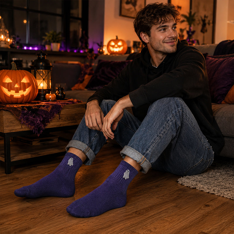 📢📢40% OFF !! ⏰Breathable Halloween Crew Socks