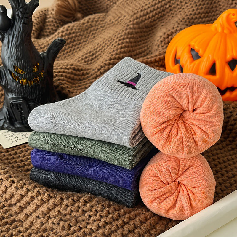 📢📢40% OFF !! ⏰Breathable Halloween Crew Socks