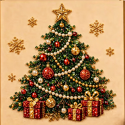 ⏳Last Day Sale Only ￡6.99!!🎁💎DIY Christmas Pearl Diamond Art Kit🎨Relaxing & Beginner-Friendly🧘