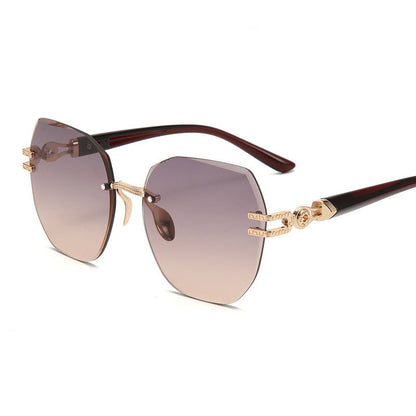 ⏳Time-Limited Special 49％ OFF!⏰Statement Rimless Sunglasses