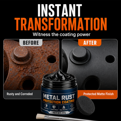 🥳2026 HOT SALE🥳💞50K+ SOLD!🔧🏠 Metal Rust Protection Black Repair Paste – Restores rusty gates, railings & tools. Forms protective coating – no need to replace! 🛡️✨