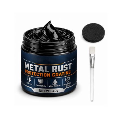 🥳2026 HOT SALE🥳💞50K+ SOLD!🔧🏠 Metal Rust Protection Black Repair Paste – Restores rusty gates, railings & tools. Forms protective coating – no need to replace! 🛡️✨
