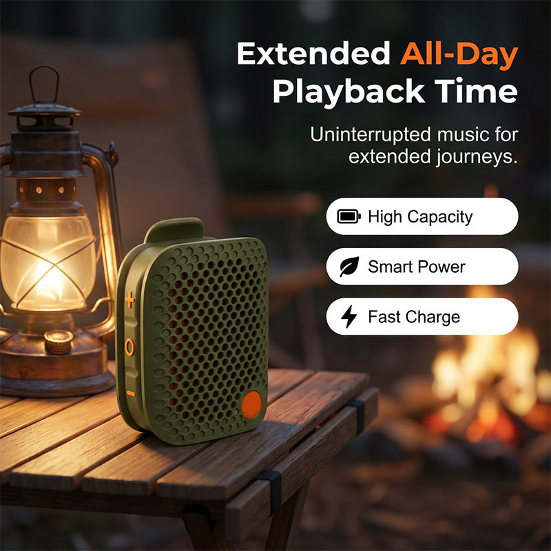 📢📢40% OFF !! ⏰Portable Bluetooth Speaker with TWS Stereo IPX5 Waterproof Mini Wireless Speaker