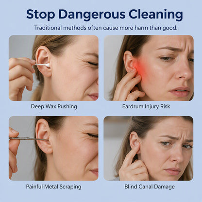 🔥HOT SALE 49% OFF🎁Electric Earwax Cleaner with LED Light