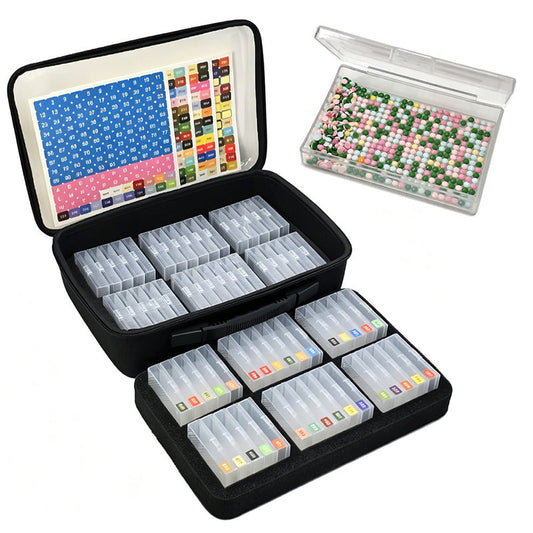 📢📢40% OFF !! ⏰ Diamond Art Accessories Container with Seamless Inner Boxes
