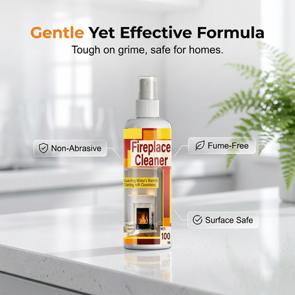 🔥49% OFF NOW! Fast‑Acting Fireplace Cleaner Spray, Deep Penetrating Soot & Smoke Stain Remover, Residue‑Free Cleaning Spray for Fireplace Surfaces