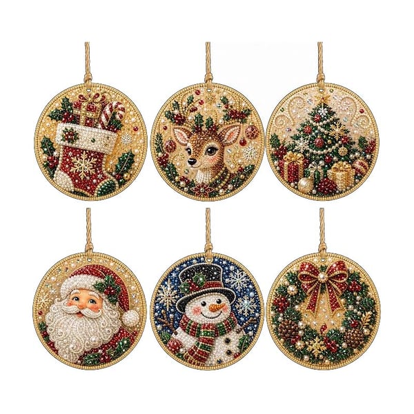 Christmas Snowman (6 pcs)